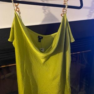 Silky green Cami